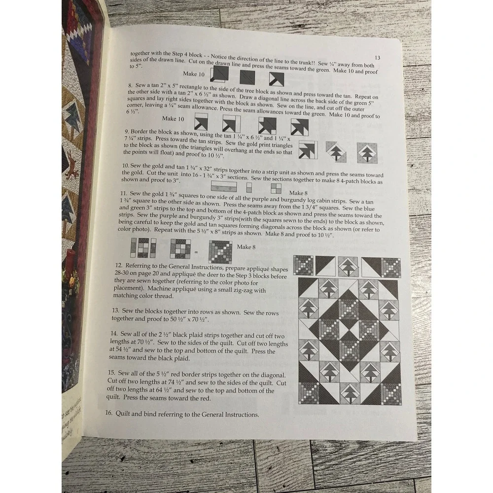Once Upon A Summer Heather Mulder Peterson 2004 Quilt Pattern Book Anka Treasure